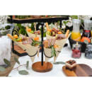 Tablecraft BAMH45 4 1/2" Bamboo Heart Looped Pick thumbnail 4