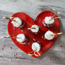 Tablecraft BAMH6 6" Bamboo Heart Looped Pick thumbnail 6