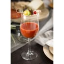 Tablecraft BAML35 3 1/2" Bamboo Card Holder Pick thumbnail 4