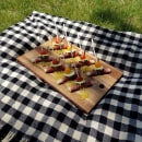 Tablecraft BAMP7 7" Bamboo Paddle Pick thumbnail 7