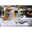 Tablecraft BDG1000 2 1/2 Gallon Beehive™ Glass Beverage Dispenser w/ Infuser - Clear thumbnail 3