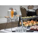 Tablecraft BDG3000 2 Gallon Mason Jar™ Round Glass Beverage Dispenser w/ Infuser - Clear thumbnail 4