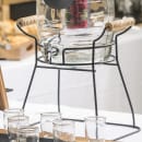 Tablecraft BDGR1 Base w/ Handles for Glass Beverage Dispensers - Wire, Black thumbnail 3