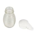 Tablecraft BH2MPW 2 oz Flip-top Lid Salt/Pepper Shaker - Glass, 3 1/5"H thumbnail 3
