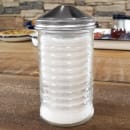 Tablecraft BH855 12 oz Glass Sugar Pourer w/ Center Pour Stainless Steel Top thumbnail 7