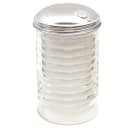 Tablecraft BH857 12 oz Glass Sugar Pourer w/ Side Flap Stainless Steel Top thumbnail 2