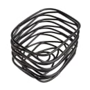 Tablecraft BK156 Rectangular Sugar Caddy - Metal, Black thumbnail 2