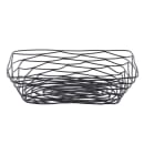 Tablecraft BK17209 Artisan Collection Basket, 9" X 6" X 2 1/2 in, Rectangular, Black thumbnail 2