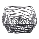 Tablecraft BK17209 Artisan Collection Basket, 9" X 6" X 2 1/2 in, Rectangular, Black thumbnail 3