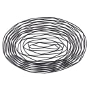 Tablecraft BK17410 Artisan Collection Basket, 10" X 7" X 2 1/2 in, Oval, Black thumbnail 6