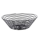 Tablecraft BK17510 Artisan Collection Basket, 10" Round, Black thumbnail 3