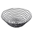 Tablecraft BK17510 Artisan Collection Basket, 10" Round, Black thumbnail 4