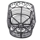 Tablecraft BK21709 Oblong Mediterranean Collection Basket, 9 x 4 x 2", Black thumbnail 5