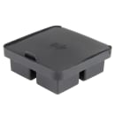 Tablecraft BSCT2 4 Section Ice Cube Tray - Silicone, Black thumbnail 3