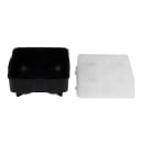 Tablecraft BSRT2 4 Section Ice Sphere Tray - Silicone, Black thumbnail 3