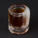 Tablecraft BSST 4 Section Shot Glass Ice Tray - Silicone, Black thumbnail 6