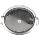 Tablecraft BT1815 4 9/10 gal Oval Cooling Tub - 18"L x 15 1/4"W x 8 3/4"H, Stainless Steel thumbnail 4