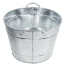 Tablecraft BT1914 5 1/2 gal Oval Cooling Tub - 19"L x 14"W x 9"H, Stainless Steel thumbnail 2