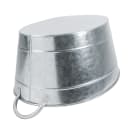 Tablecraft BT1914 5 1/2 gal Oval Cooling Tub - 19"L x 14"W x 9"H, Stainless Steel thumbnail 5