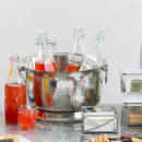 Tablecraft BTB1610 6 gal Round Cooling Tub - 16 1/2"D x 10 1/2"H, Stainless Steel thumbnail 3