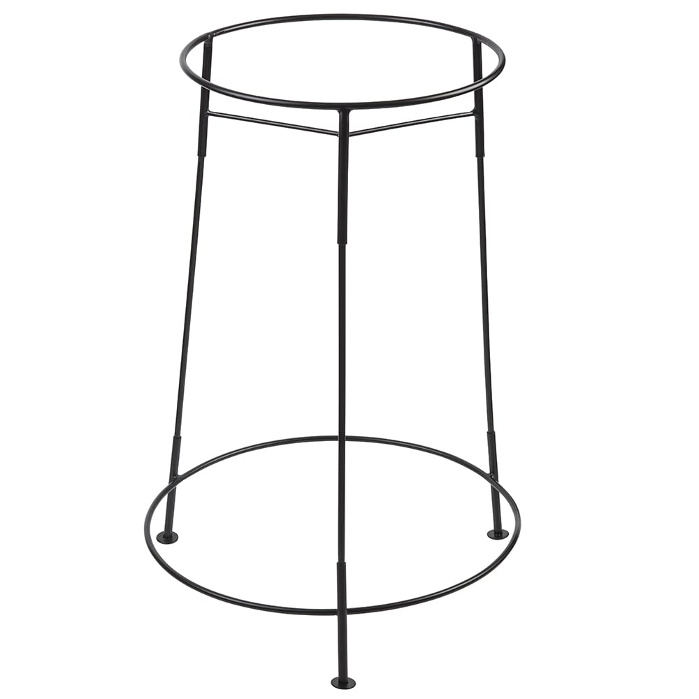 Tablecraft BTS2137 21 3/4" Round Beverage Stand For BT21 - Metal, Black