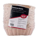 Tablecraft C1174W Oval Serving Baskets - 9" x 6", Polypropylene, Natural thumbnail 3