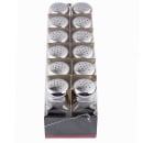 Tablecraft C154-12 2 oz Salt/Pepper Shaker - Glass, 4"H thumbnail 4