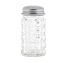 Tablecraft C163-12 1 1/2 oz Salt/Pepper Shaker - Glass, 3 1/8"H thumbnail 3