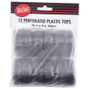 Tablecraft C260TBK Perforated Plastic Shaker Top For 6 or 8 oz, Black thumbnail 5