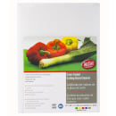 Tablecraft CB1520WA White Polyethylene Cutting Board, 15 x 20 x 1/2", NSF Approved thumbnail 4