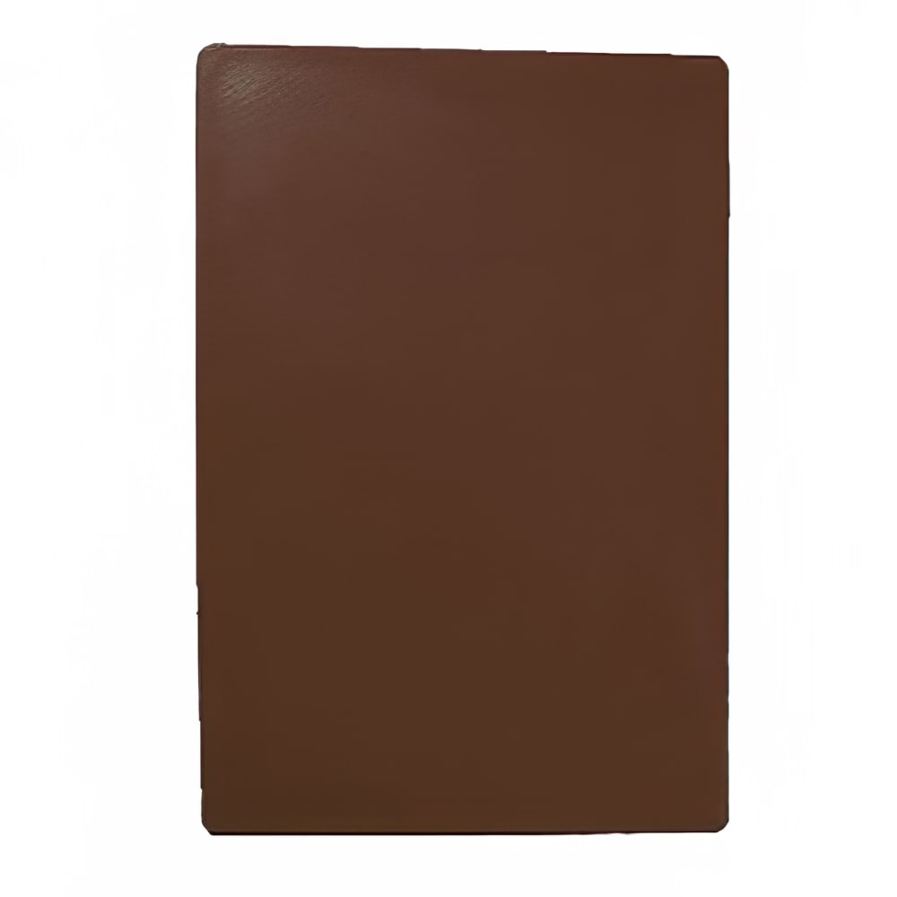 Tablecraft CB1824BRA Cutting Board, 18" x 24", NSF, Brown