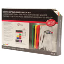 Tablecraft CBG1218APK4 Cutting Board Set w/ (4) Boards - 12" x 18", Assorted Colors thumbnail 2