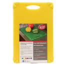 Tablecraft CBG1218AYL Cutting Board w/ Anti-Slip Grips, 12" x 18", Polyethylene, Yellow thumbnail 2