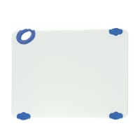 Tablecraft CBG1520ABL Cutting Board w/ Anti-Slip Grips, 15" x 20", Polyethylene, Blue thumbnail 4