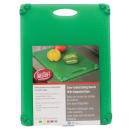 Tablecraft CBG1520AGN Cutting Board w/ Anti-Slip Grips, 15" x 20", Polyethylene, Green thumbnail 2