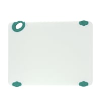 Tablecraft CBG1520AGN Cutting Board w/ Anti-Slip Grips, 15" x 20", Polyethylene, Green thumbnail 4