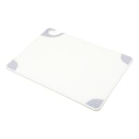 Tablecraft CBG1520AWH Cutting Board w/ Anti-Slip Grips, 15" x 20", Polyethylene, White thumbnail 3