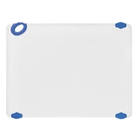 Tablecraft CBG1824ABL Cutting Board w/ Anti-Slip Grips, 18" x 24", Polyethylene, Blue thumbnail 2