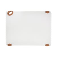 Tablecraft CBG1824ABR Cutting Board w/ Anti-Slip Grips, 18" x 24", Polyethylene, Brown thumbnail 2