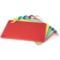 Tablecraft CBG1824APK6 Cutting Board Set w/ (6) Boards - 18" x 24", Assorted Colors thumbnail 3
