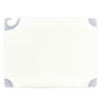 Tablecraft CBG1824AWH Cutting Board w/ Anti-Slip Grips, 18" x 24", Polyethylene, White thumbnail 2