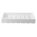Tablecraft CRATE11W Wood Display Crate - 20 7/8"L x 12 3/4"W, 2 3/4"H, White thumbnail 4