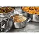 Tablecraft CW2052L 5" Round Lid - Aluminum/Stainless Steel, Silver thumbnail 3