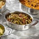 Tablecraft CW2056 24 oz Oval Casserole Dish - Aluminum/Stainless Steel, Silver thumbnail 6