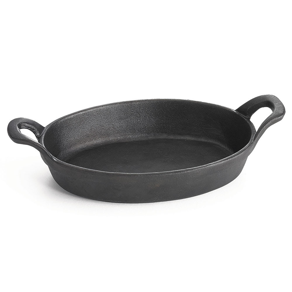 Tablecraft CW30100 9 oz Mini Au Gratin Dish, Cast Iron