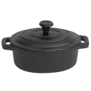 Tablecraft CW30112 8 oz Mini Casserole Dish, Cast Iron thumbnail 2
