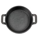 Tablecraft CW30140 28 oz Mini Round Server w/ Handles, 9" Diameter, Cast Iron thumbnail 2