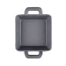 Tablecraft CW30150 12 oz Square Mini Serving Dish w/ Handles, 5" x 5", Cast Iron thumbnail 2