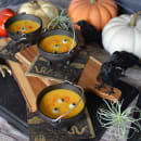 Tablecraft CW30151 16 oz Cast Iron Mini Kettle Server w/ Handle thumbnail 4