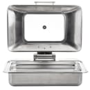 Tablecraft CW40161 Full Size Chafer w/ Hinged Lid & Induction Heat thumbnail 4